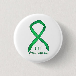 Traumatic Brain Injuries- TBI Awareness Ribbon Pin