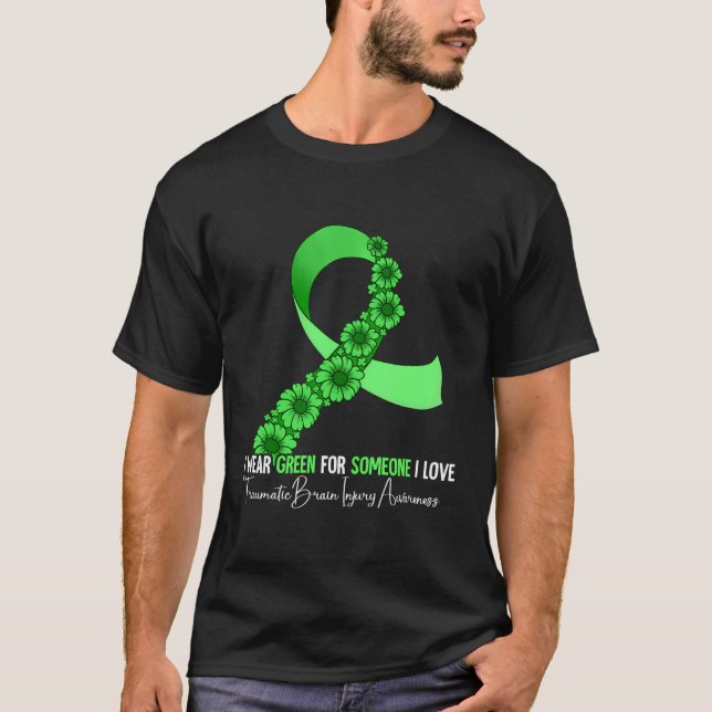 Traumatic Brain Injury Awareness T-Shirt (Front)