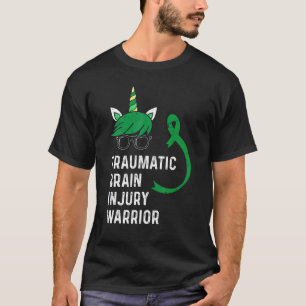 Traumatic Brain Injury Survivor Unicorn TBI Warrio T-Shirt