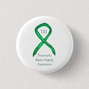 Traumatic Brain Injury (TBI) Awareness Ribbon Pins