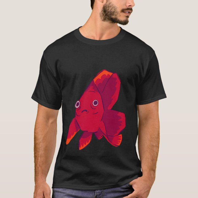 Traumatised Fish T-Shirt (Front)