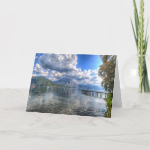Traunsee Lake Altmunster Austria Card