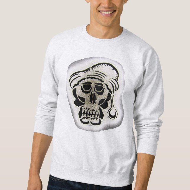 Trauriger Jolly Roger - Sweatshirt (Front)