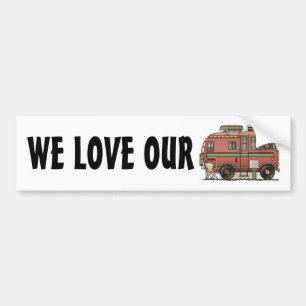Travco Motor Home Camper RV Bumper Sticker