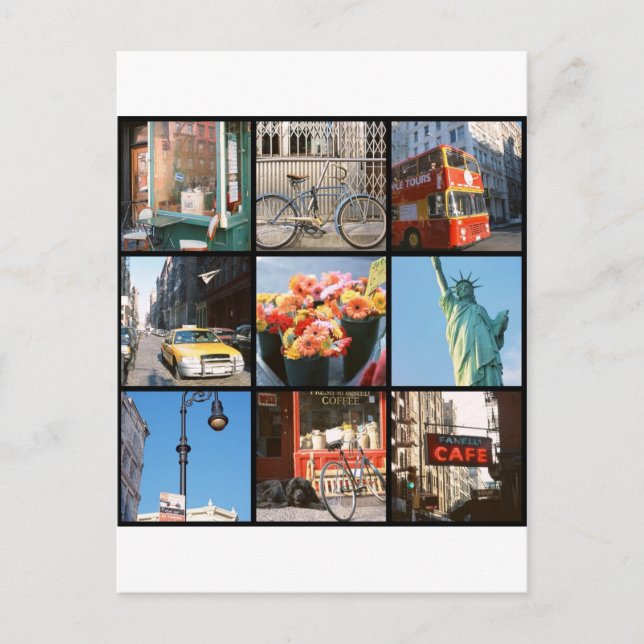 Travel abroad to NewYork Postcard (Front)
