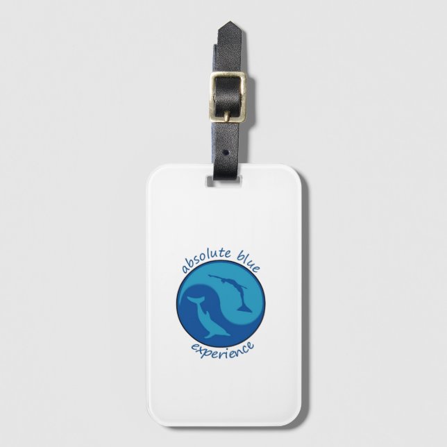 travel-address-abe luggage tag (Front Vertical)