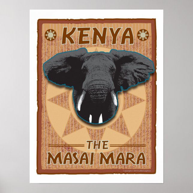 TRAVEL-Africa-Kenya Poster (Front)