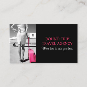 Travel Agency Agent Business Card