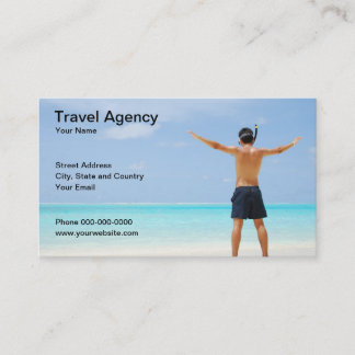 Travel Agency Business Card