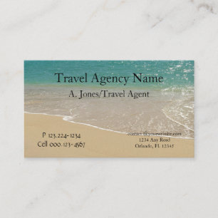 Travel Agency Business Card
