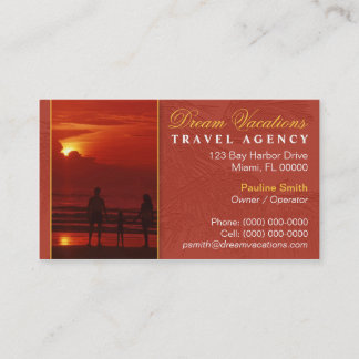 Travel Agency Business Card