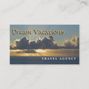 Travel Agency Business Card