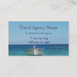 Travel Agency Business Card