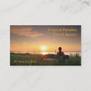 Travel Agency Business Card