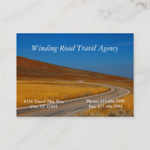 Travel Agency Business Card