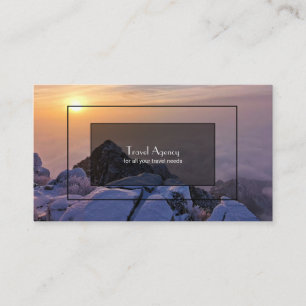 Travel Agency Business Card