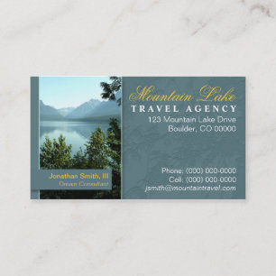 Travel Agency Business Card