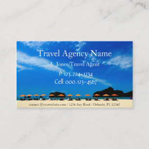 Travel Agency Business Card