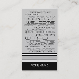 TRAVEL AGENCY Business Card