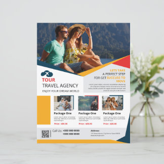 Travel Agency Flyer Template