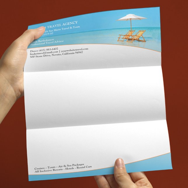 Travel Agency Letterhead (Creator Uploaded)