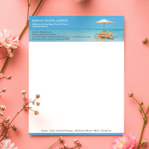 Travel Agency Letterhead Template