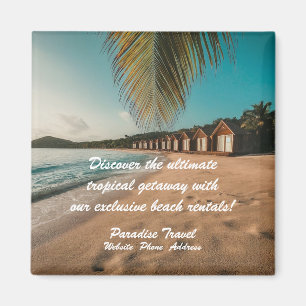 Travel Agency Marketing And Advertising Tropical Magnet