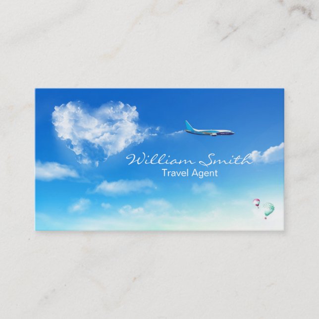 Travel Agent Business Card (Front)