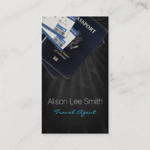 Travel Agent Business Card