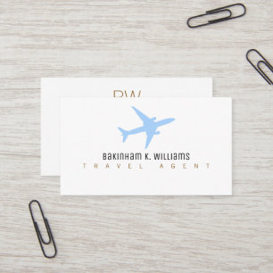 Travel Agent Business Card Printable Design