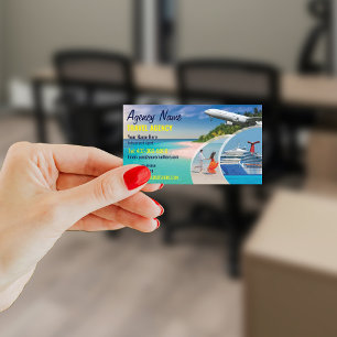 Travel Agent Business Card Template