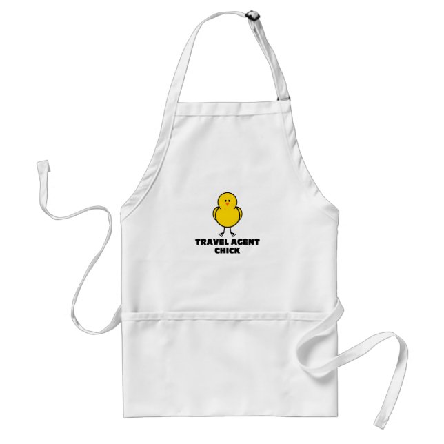 Travel Agent Chick Standard Apron (Front)