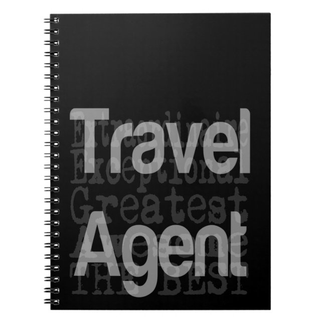 Travel Agent Extraordinaire Notebook (Front)