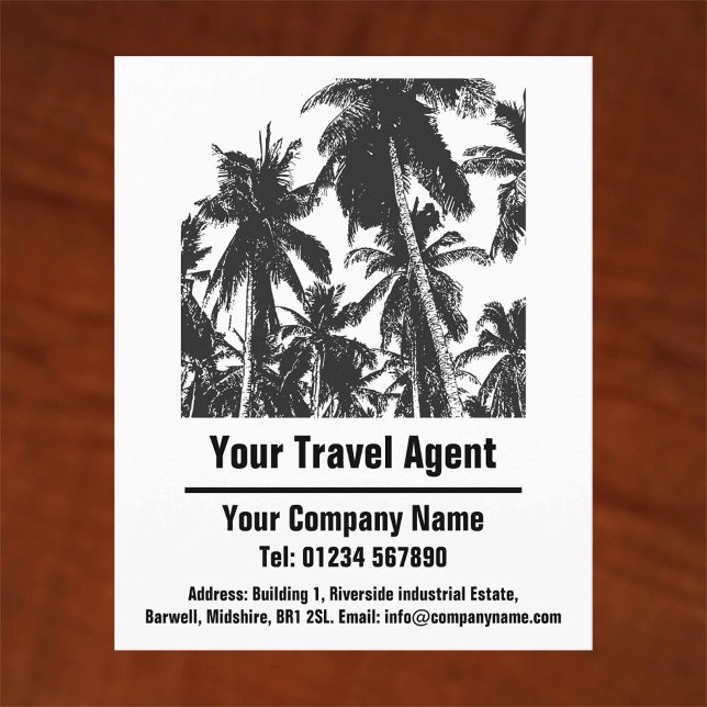 Travel Agent & Travel Agency Design Flyer (Creator Uploaded)