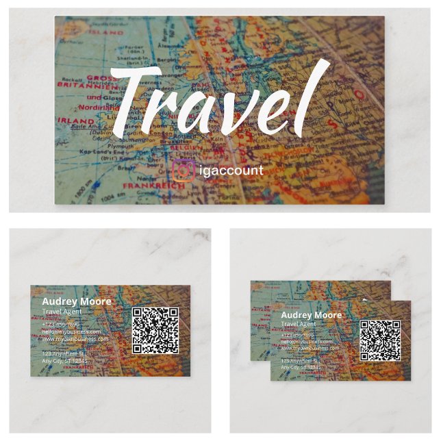 Travel Agent Visiting Card (Travel Agent Visiting Cards)