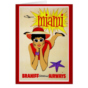 Travel America Print Retro Vintage Travel