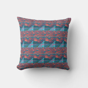 Travel, an Abstract Pattern Cushion