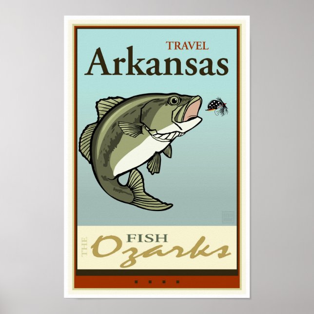 Travel Arkansas Poster (Front)