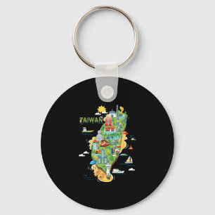 Travel Around Asia Taiwan Taipei Family Vacation S Key Ring