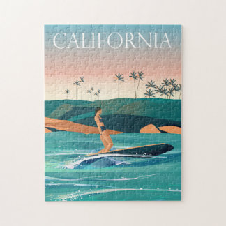 Travel Art California Travel Jigsaw Puzzle