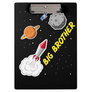 Travel Art Space Travel Clipboard