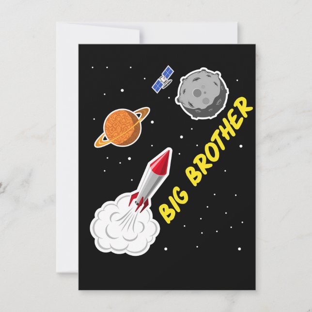 Travel Art Space Travel Invitation (Front)