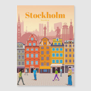 Travel Art Travel to Stockholm