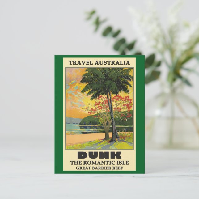 Travel Australia, Dunk, Postcard (Standing Front)