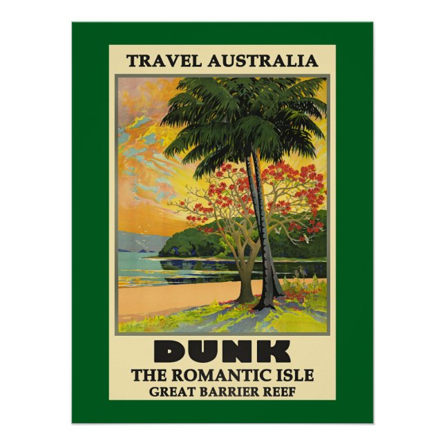 Travel Australia, Great Barrier Reef, Poster (Front)