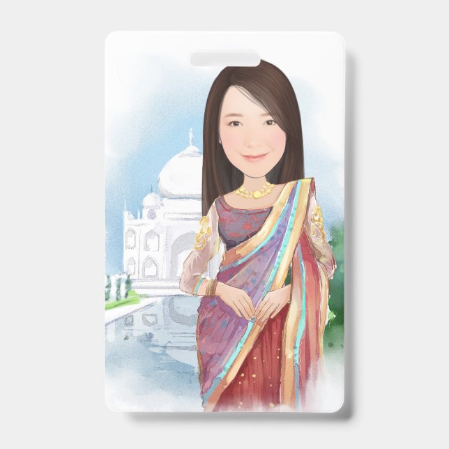 Travel Badge ID Badge (Front)