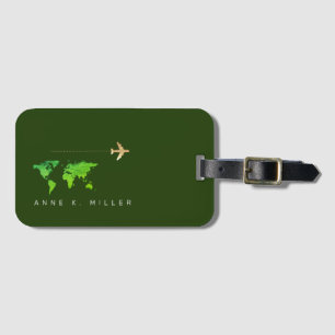 Travel baggage identifier luggage tag