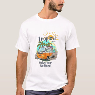 Travel Beach T-shirt Design