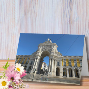 Travel Birthday Lisbon Portugal Fun Photo Card