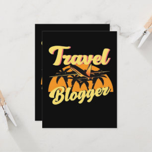 Travel Blogger Card